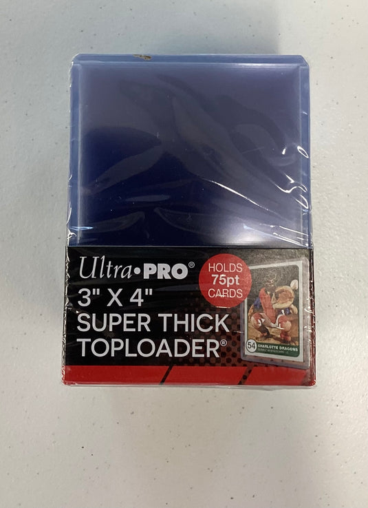 Ultra-Pro 3x4 Thick Top Loader 75 pt