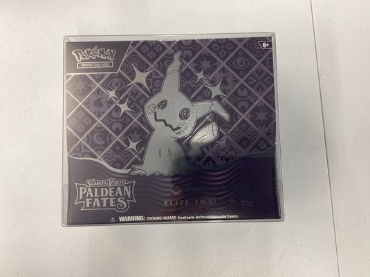 Pokémon Paldean Fates ETB Pokémon center