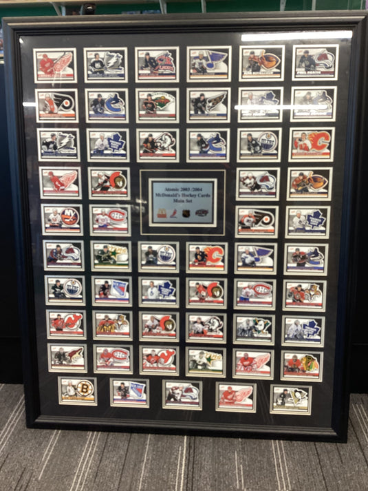 Atomic 2003/4 McDonald’s Hockey Cards Main Set Frameworth Framed