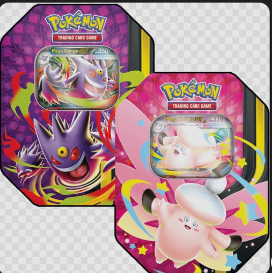 POKEMON ME05 CHAOS RISING MOONLIGHT TIN- PRE SALE - 1 PER PERSON - Ship / Available June 5/26