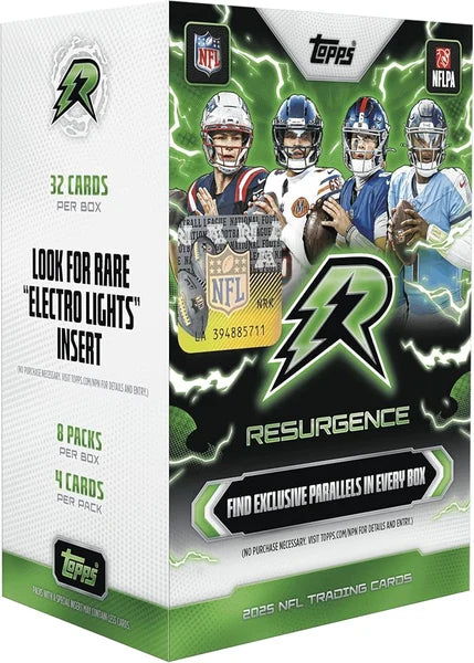2025 Topps NFL Resurgence Blaster Box