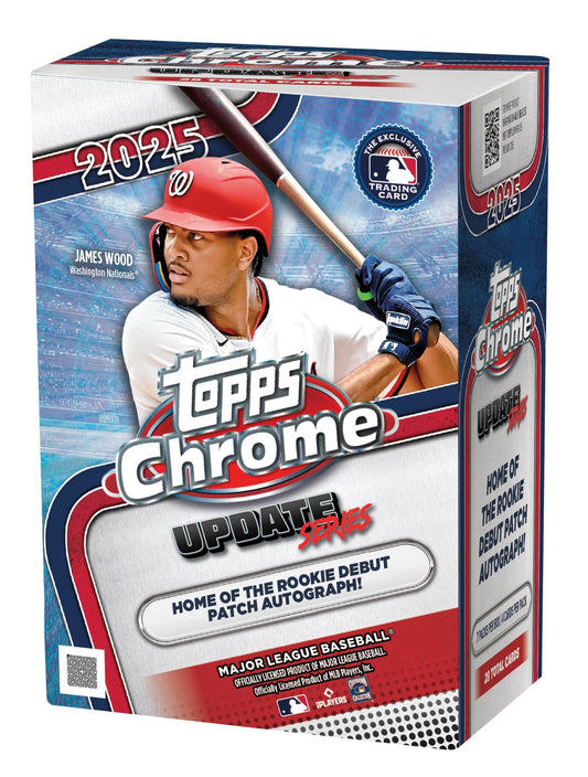 2025 Topps Chrome Update Serise Baseball Blaster Box