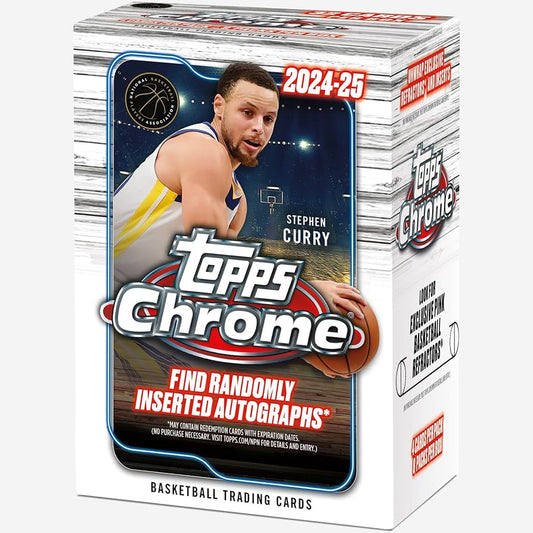 2024-2025 Topps Chrome NBA Blaster Box