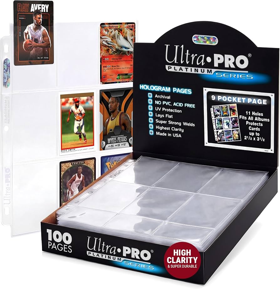 Ultra PRO | Platinum Series Pocket Pages (100ct)
