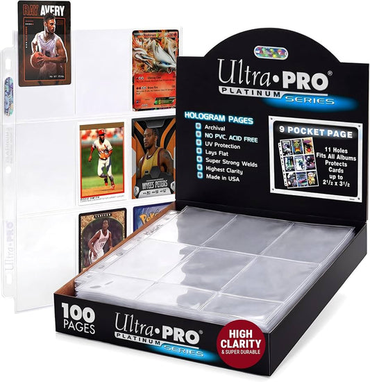 Ultra PRO | Platinum Series Pocket Pages (100ct)