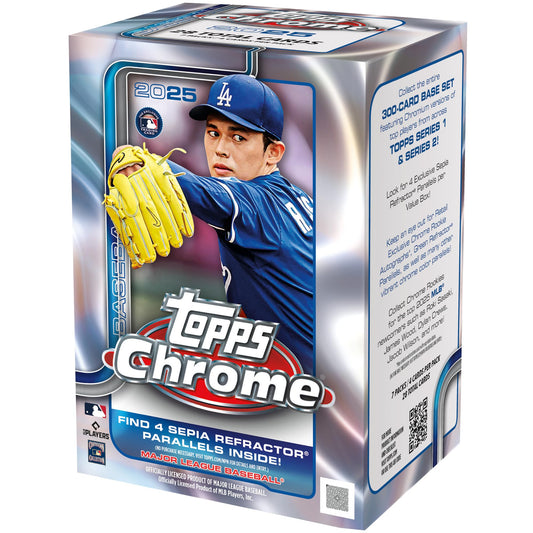 2025 Topps Chrome Baseball Blaster Box