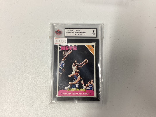 1975-76  Topps Julie Erving ska nm 7