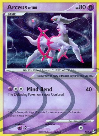 Arceus (AR7) (AR7) AR7  - Holofoil Arceus - Holo Rare