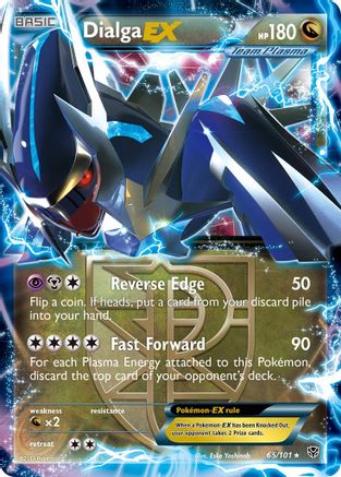 Dialga EX (Team Plasma)  - Holofoil Plasma Blast - Ultra Rare