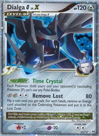 Dialga G LV.X  - Holofoil Platinum - Ultra Rare