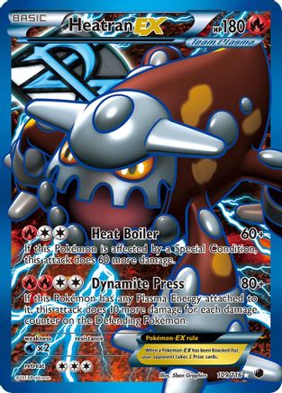 Heatran EX (Team Plasma) (Full Art)  - Holofoil Plasma Freeze - Ultra Rare