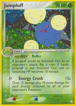 Jumpluff 011  - Holofoil Team Rocket Returns - Holo Rare