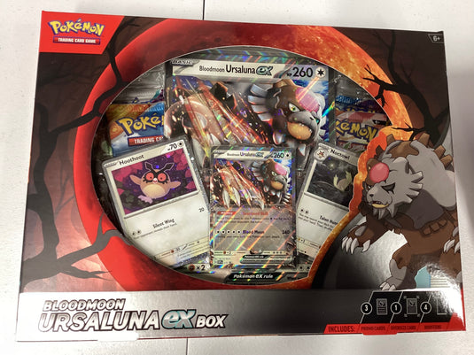 Pokémon Bloodmoon Ursaluna Ex Box