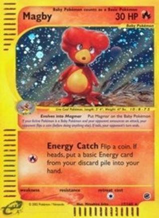 Magby (17)/165  - Holofoil Expedition - Holo Rare