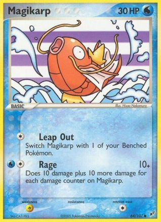 Magikarp 064  - Reverse Holofoil Deoxys - Common