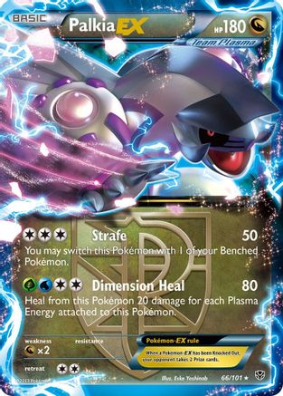 Palkia EX (Team Plasma)  - Holofoil Plasma Blast - Ultra Rare