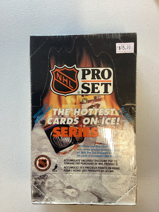 1990 Pro Set box hockey S2 - 36 packs