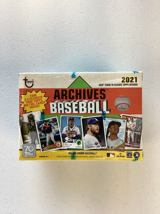 2021 Topps Archives Blaster Baseball Box