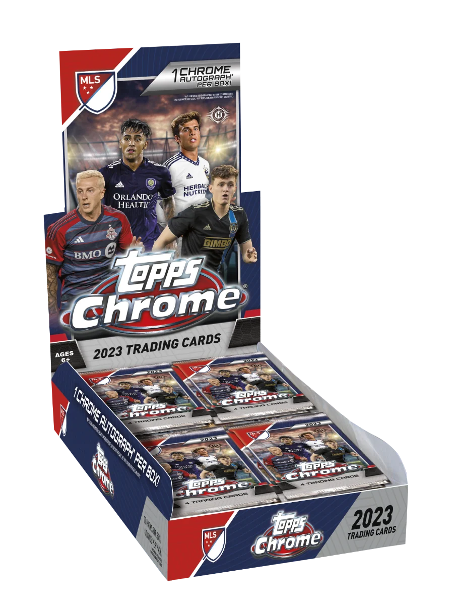 2023 Topps Chrome MLS Hobby Box