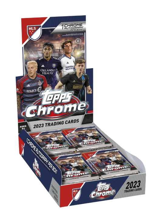 2023 Topps Chrome MLS Hobby Box