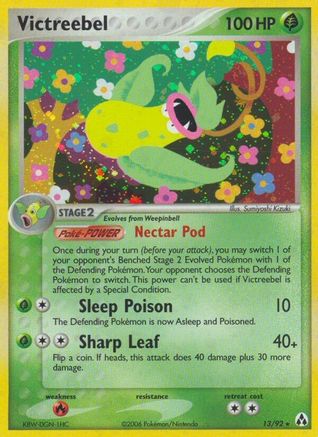 Victreebel  - Holofoil Legend Maker - Holo Rare