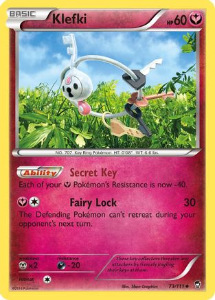 Klefki 073  XY  Furious Fists - Uncommon