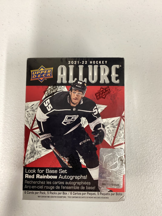 2021-22 Upper Deck Allure blaster Box