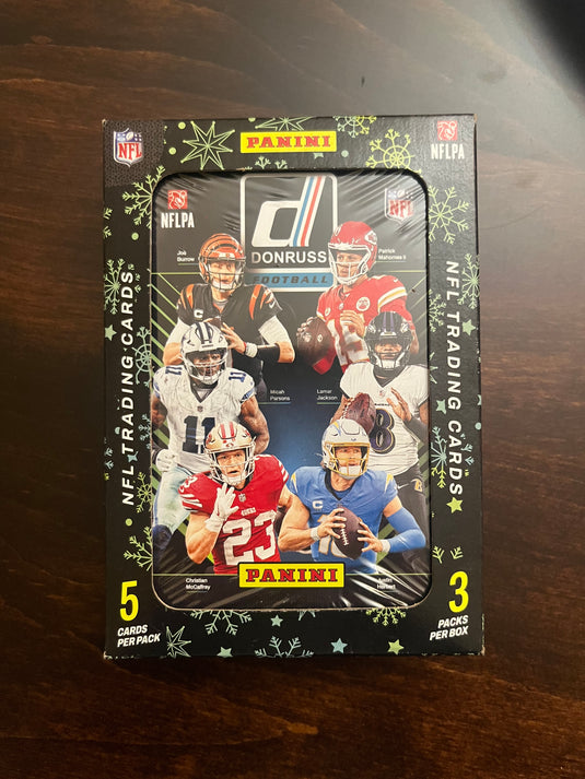 2024 Panini Donruss Football 3 pack box