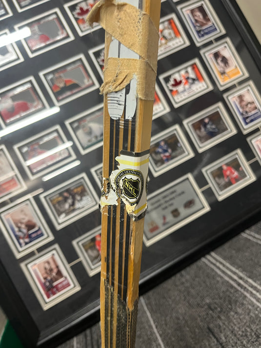 Daniel Alfredsson Game Used Auto Stick