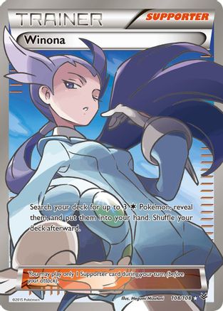 Winona (108 Full Art) (108 Full Art) 108  - Holofoil XY  Roaring Skies - Ultra Rare