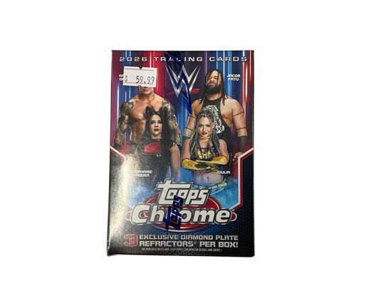 2026 WWE Topps Chrome Blaster