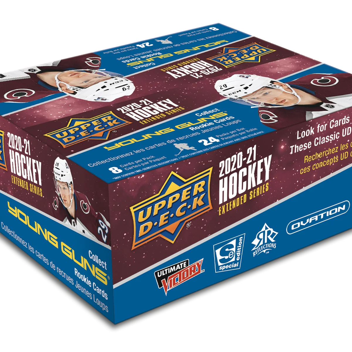 2020-2021 Upper Deck Hockey Extended Serise Retail box