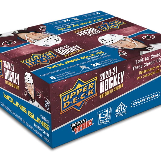 2020-2021 Upper Deck Hockey Extended Serise Retail box