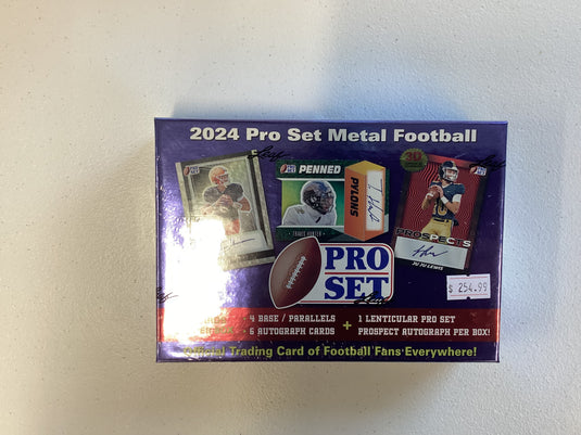 2024 Pro Set Metal Football