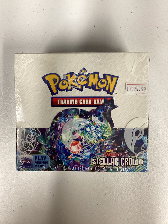 Pokémon Stellar Crown Booster Pack Box