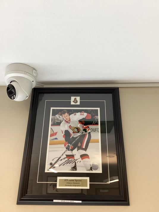 Jason Spezza auto print with COA