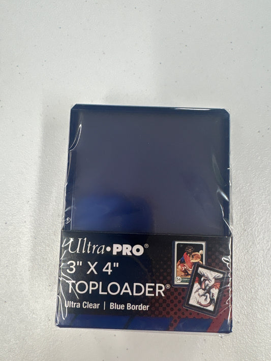 Ultra pro 3x4 regular BLUE top loader