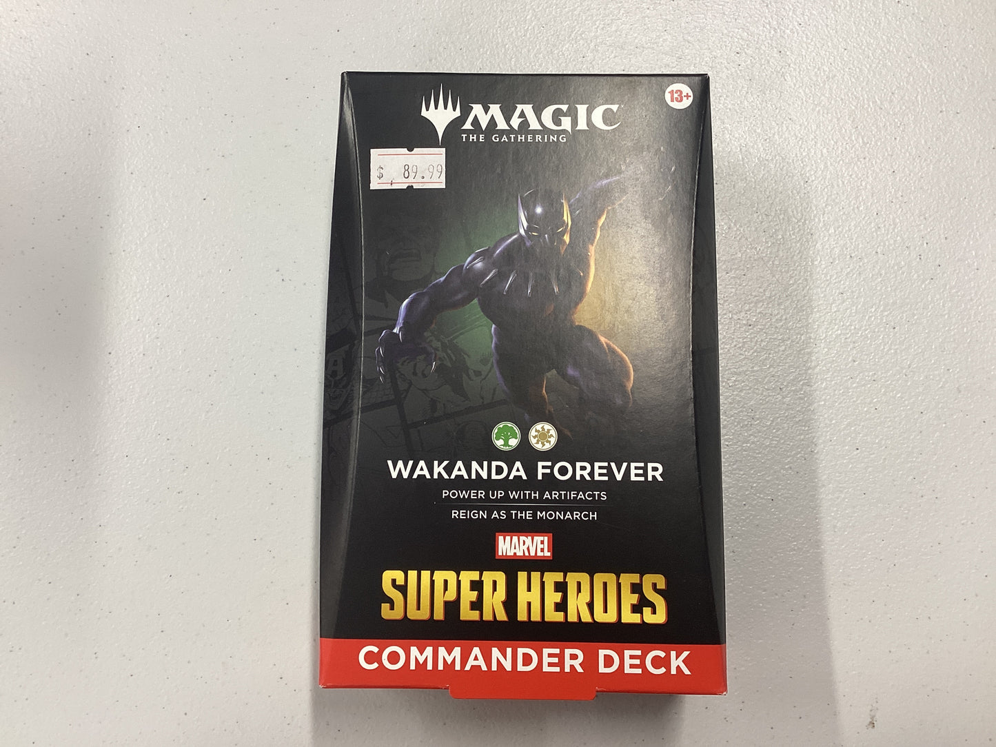 Magic The Gathering super heroes commander deck wakanda forever