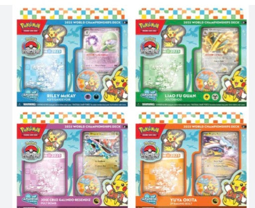 POKEMON championship league decks- PRE ORDER - 1 per person