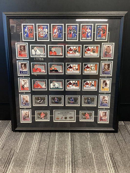Atomic 2003/04 McDonald’s Hockey Subset Frameworth Framed