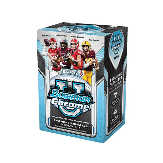 2025 Bowman U Chrome Football Blaster Box