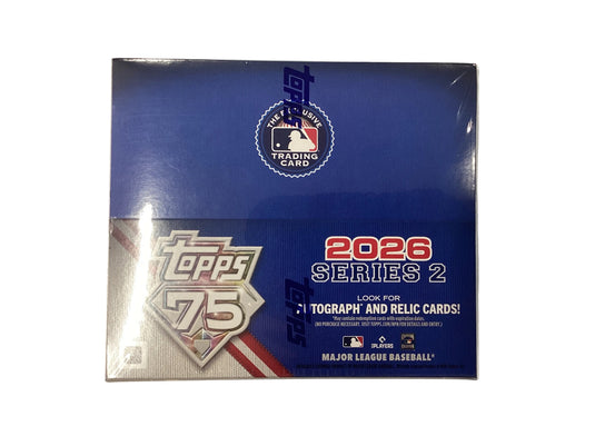 2026 Tops Baseball Series 2 Display Box