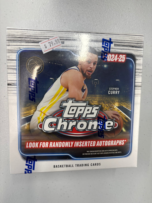 24-25 Topps Chrome Basketball mega box