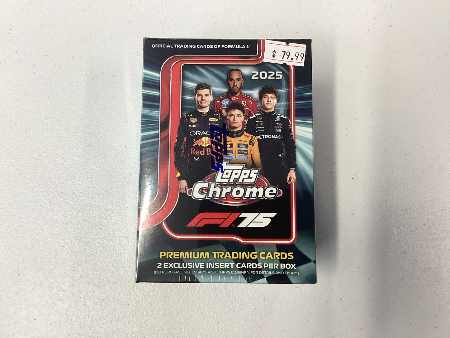 2025 Topps chrome F1 blaster box