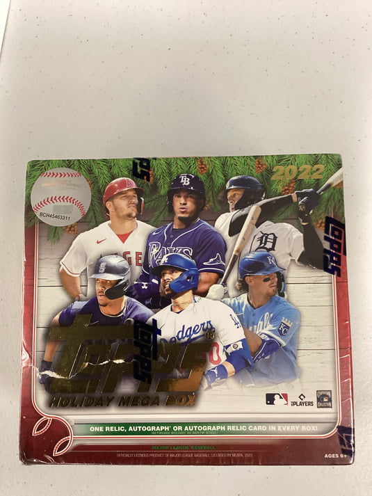 2022 Topps Holiday Baseball Mega Box