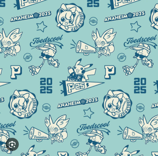 Pokémon center exclusive 2025 Anaheim worlds playmat