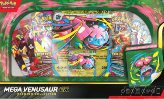 POKEMON MEGA venusaur EX premium collection box