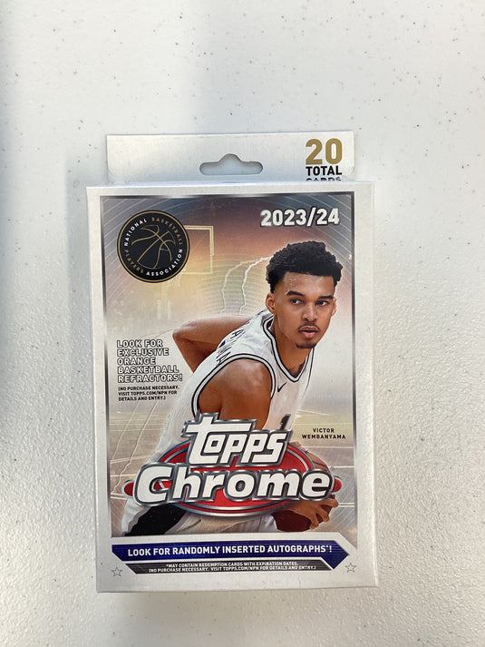 2023-24 Topps Chrome Basketball hanger box
