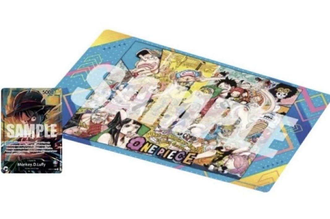 PREORDER - ONE PIECE OFFICIAL PLAYMAT VOL 5 / PROMO CARD