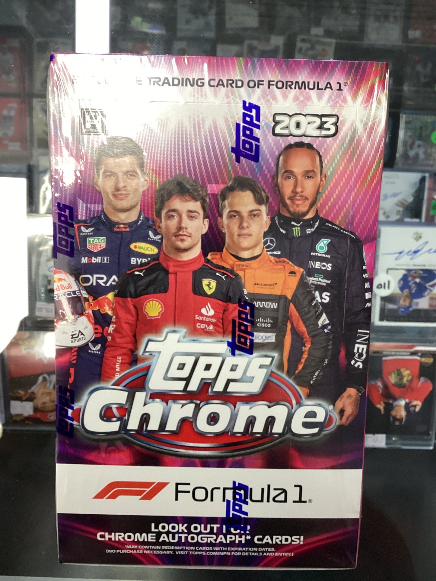 2023 Topps chrome Formula 1 hobby